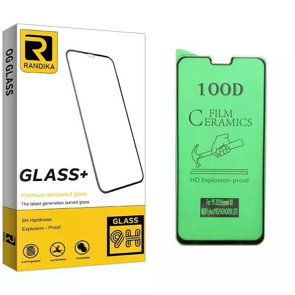 محافظ صفحه نمایش سرامیکی راندیکا مدل GLD مناسب برای گوشی موبایل آنر 8X