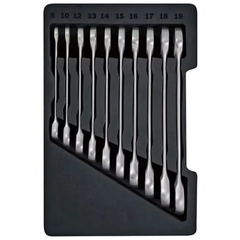 آچار يک سر جغجغه یک سر تخت بوش مدل ‏1600A02AU0 بسته 10 عددی