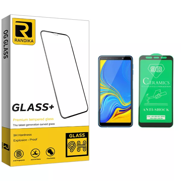 محافظ صفحه نمایش سرامیکی راندیکا مدل GLD مناسب برای گوشی موبایل سامسونگ Galaxy A7 2018