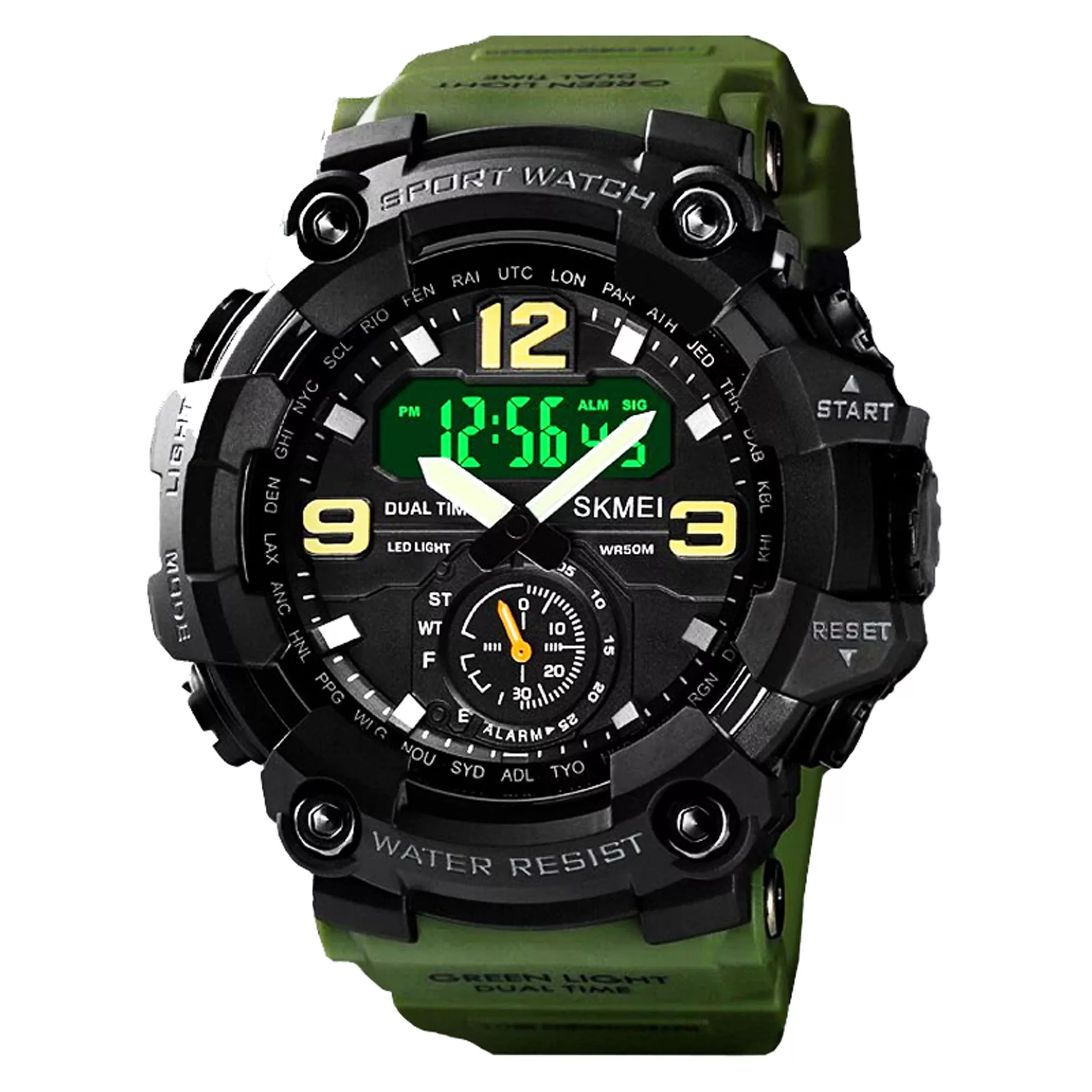 ساعت مچی عقربه‌ای مردانه  کوارتز اسکمی مدل 1637GR