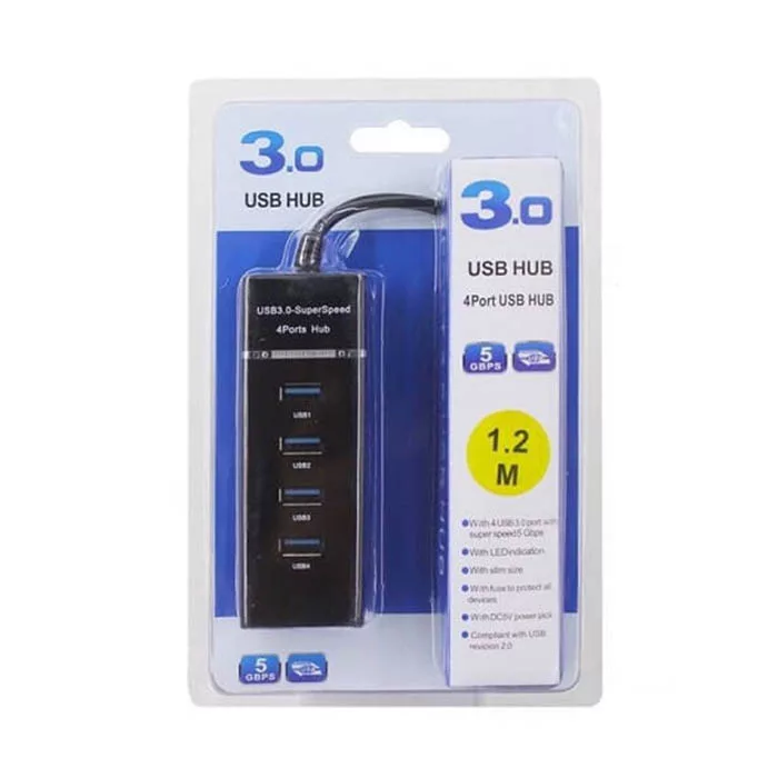 هاب 4 پورت USB 3.0  مدل SuperSpeed