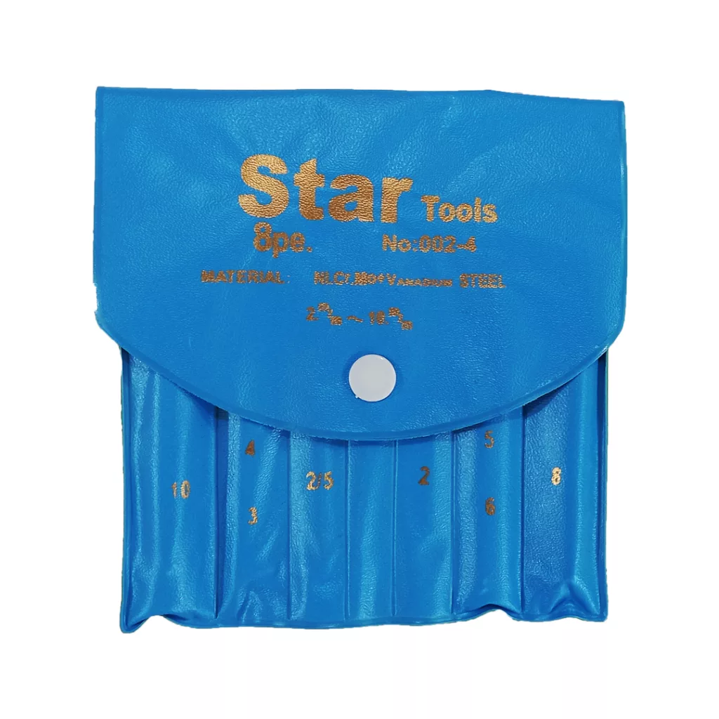 آچار آلن استار تولز مدل D8 مجموعه 16 عددی