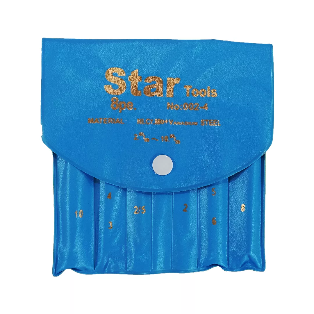 آچار آلن استار تولز مدل D8 مجموعه 16 عددی