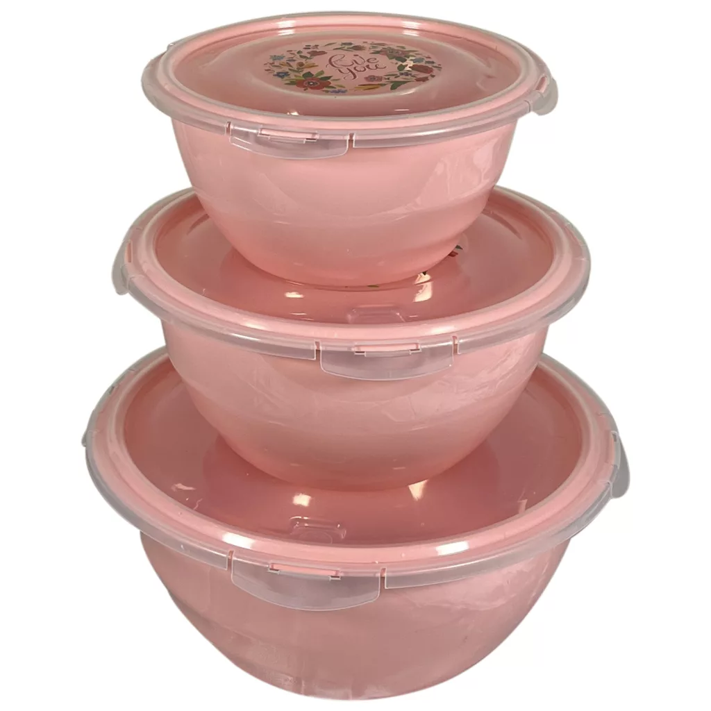 ظرف نگهدارنده مدل ونوس طرح تابان بسته 3 عددی