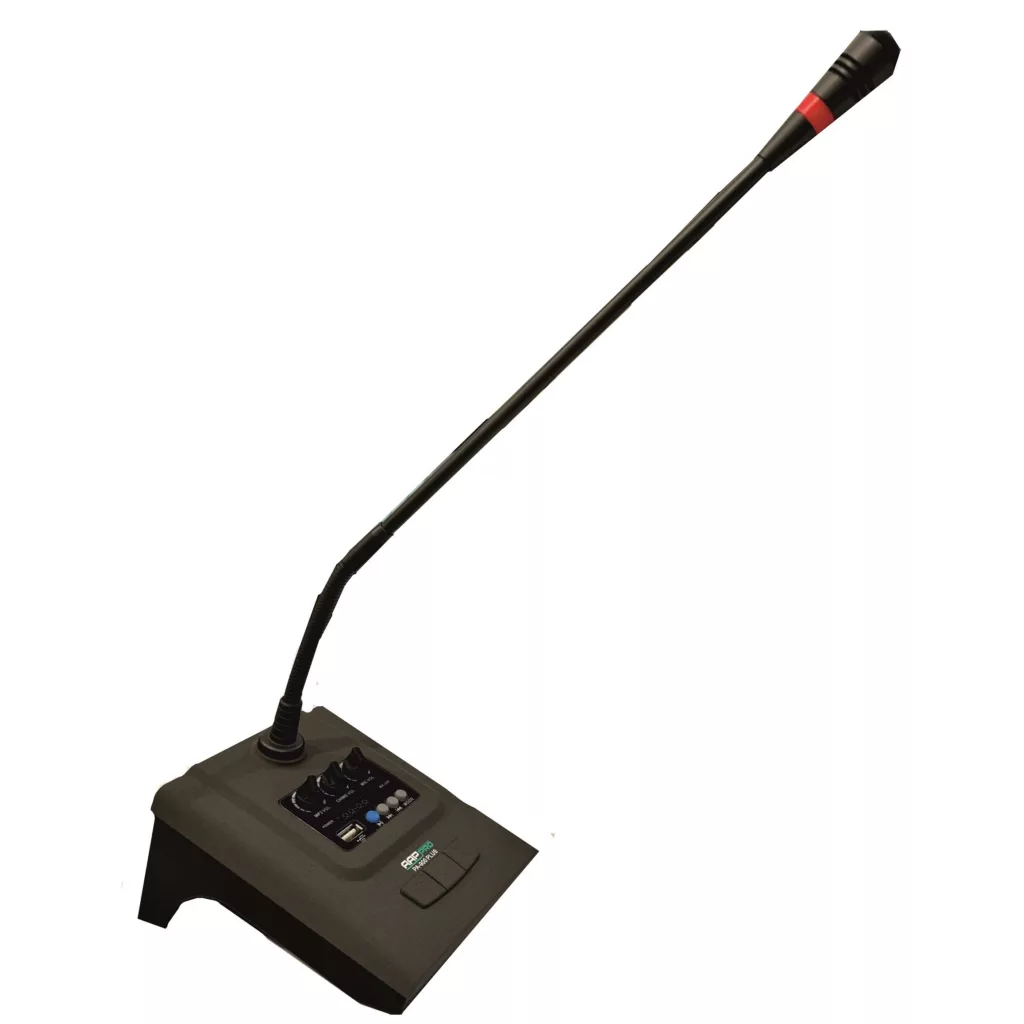 میکروفن رومیزی اپ پرو مدل PA-900 PLUS با درگاه اتصال TRS 6.3mm