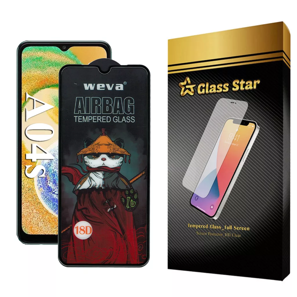 محافظ صفحه نمایش گلس استار مدل AIRGA مناسب برای گوشی موبایل سامسونگ Galaxy A04s