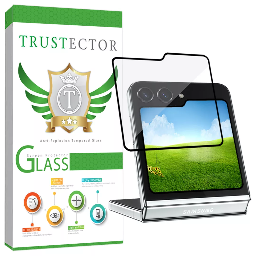محافظ صفحه نمایش تراستکتور مدل FLPT مناسب برای گوشی موبایل سامسونگ Galaxy Z Flip5 محافظ صفحه نمایش تراستکتور مدل FLPT مناسب برای گوشی موبایل سامسونگ Galaxy Z Flip5