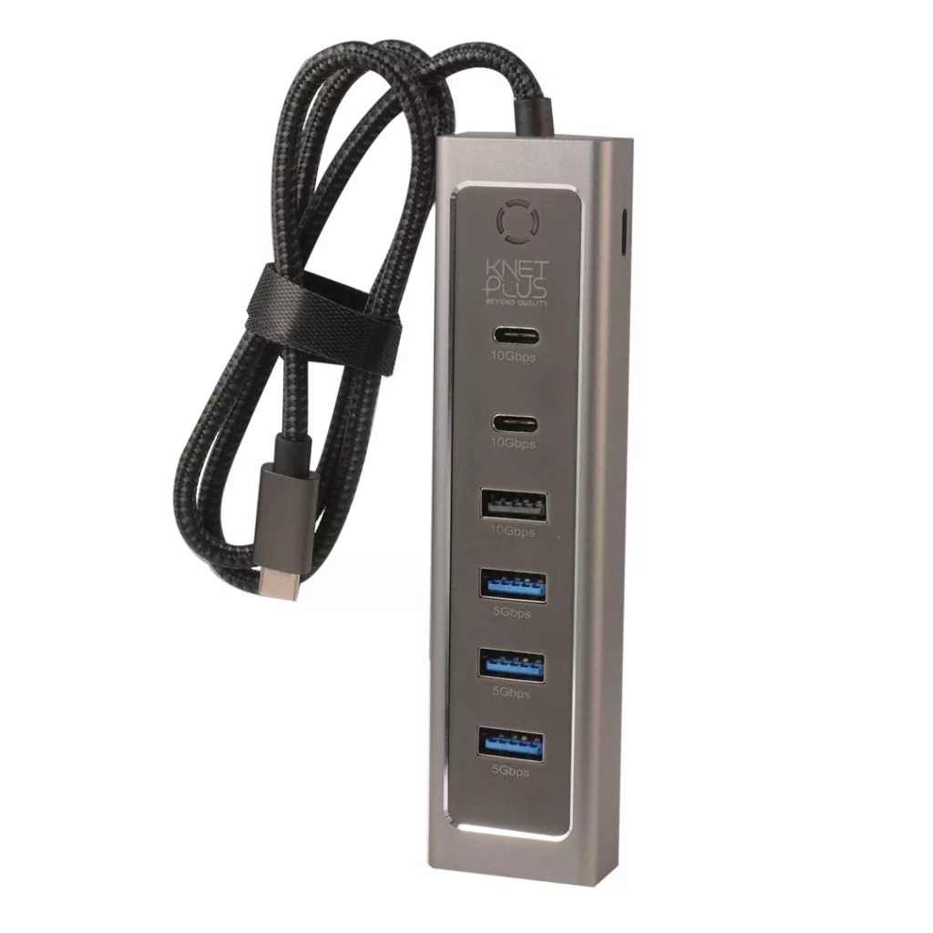 هاب 7 پورت USB-C کی نت پلاس مدل KP-HC37