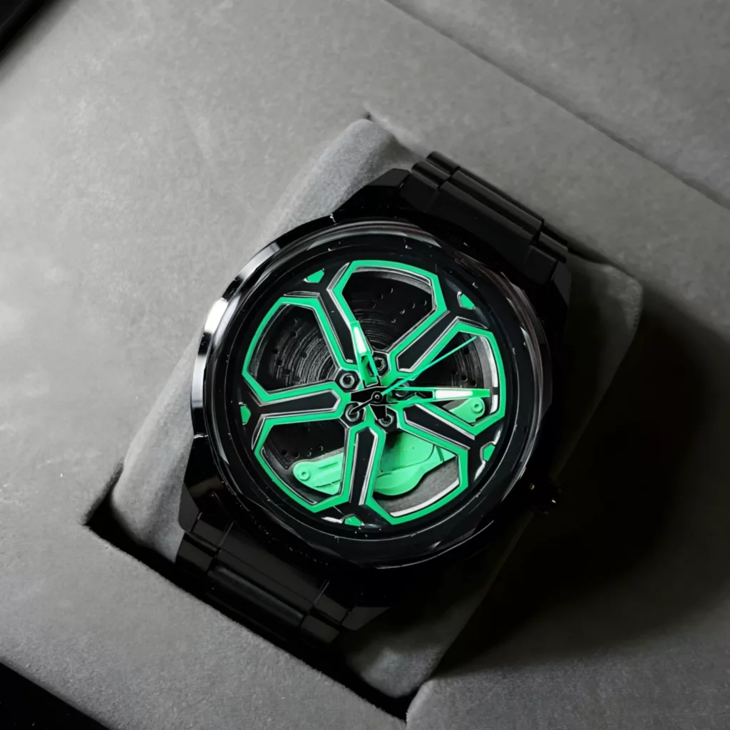 ساعت مچی عقربه‌ای کوارتز مردانه مدل اسپرت صفحه رینگ چرخان کد S3