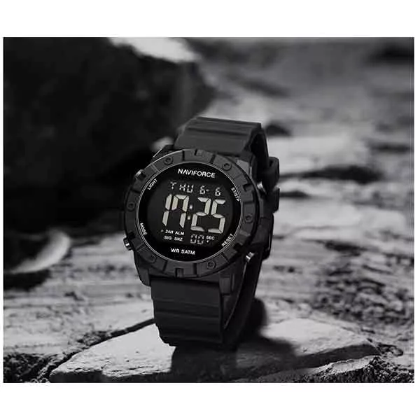 ساعت مچی دیجیتال مردانه نیوی فورس مدل NF7110 B/B/B