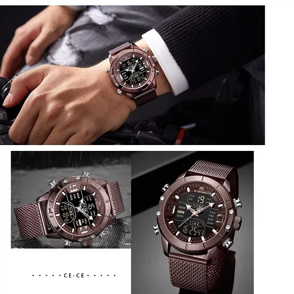 ساعت مچی عقربه‌ای مردانه نیوی فورس مدل 9153CE