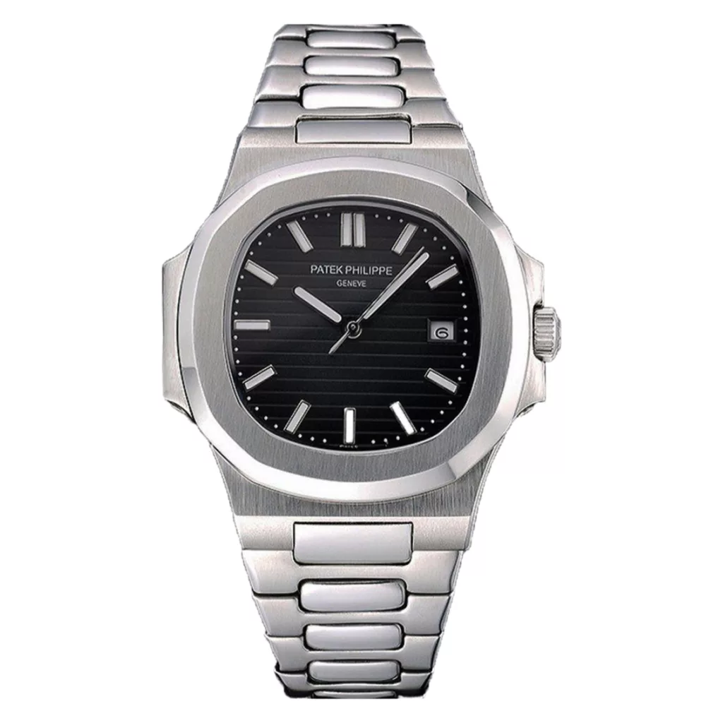 ساعت مچی عقربه‌ای مردانه مدل ناتیلوس بندفلزی کد Patek Philippe NAUTILUS P8168B