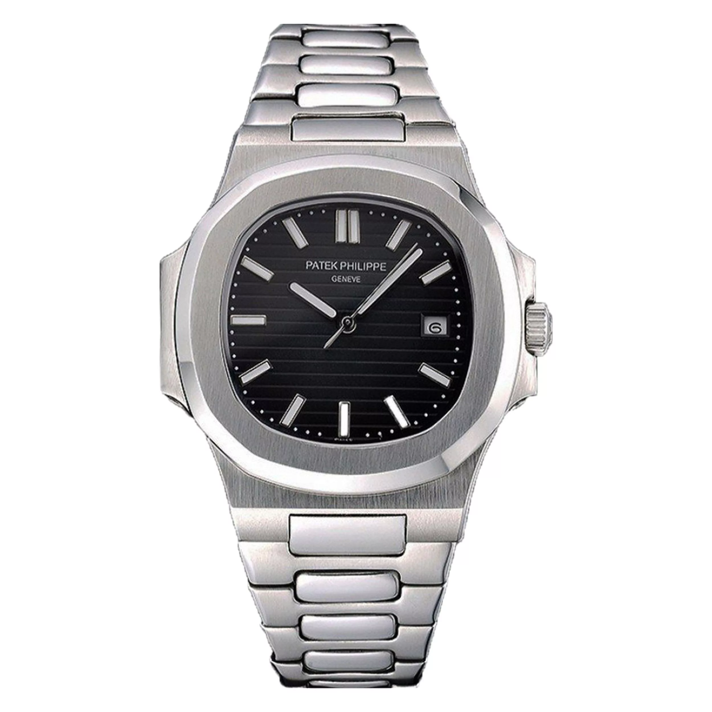 ساعت مچی عقربه‌ای مردانه مدل ناتیلوس بندفلزی کد Patek Philippe NAUTILUS P8168B