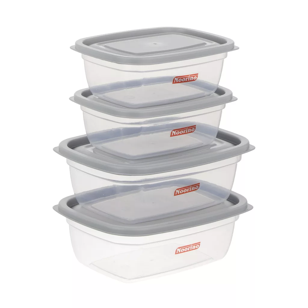 ظرف نگهدارنده نورینو مدل آفتاب مجموعه 4 عددی