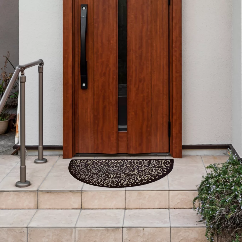 پادری مدل دولایه رویه موکت طرح برجسته کد A.820 سایز 75×45 سانتی متر