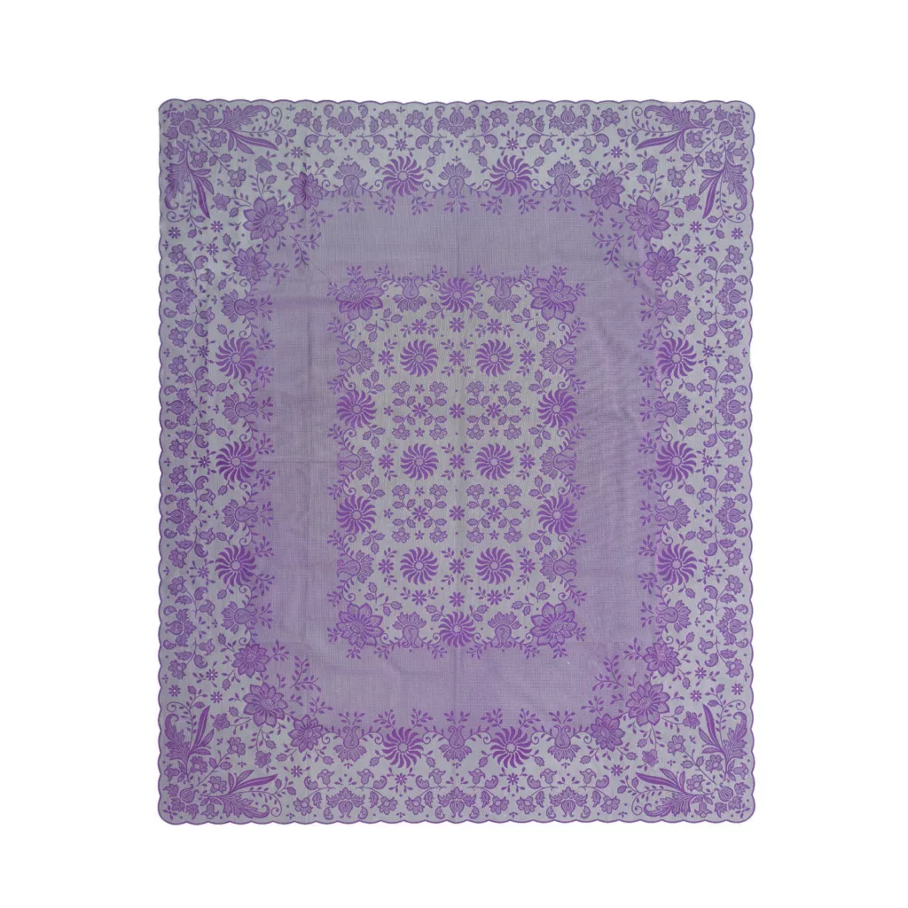 سفره 6 نفره مدل بنفشه کد Bnf-3129