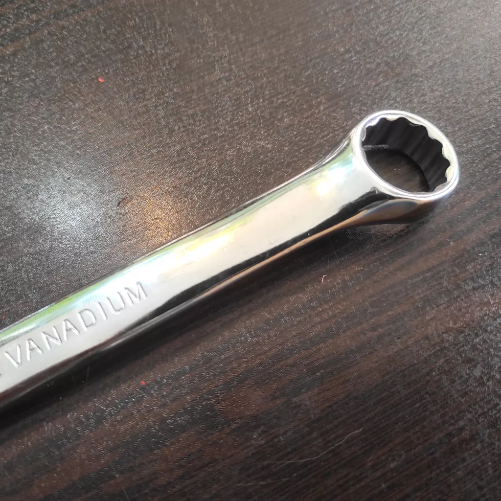 آچار یکسر تخت و یکسر رینگی مدل steelmm سایز 12 میلی متر