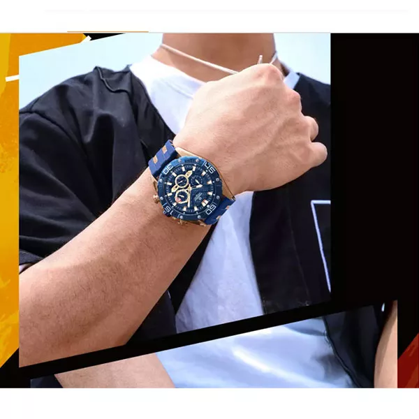 ساعت مچی عقربه‌ای کوارتز مردانه نیوی فورس مدل NF8019T RGBEBE