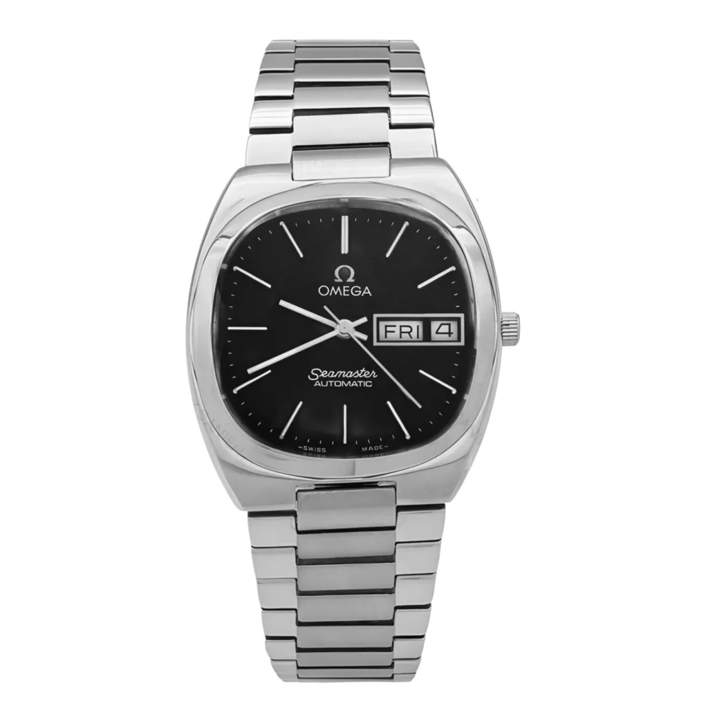 ساعت مچی عقربه‌ای کوارتز مردانه مدل کلاسیک بند استیل دی دیت کد ۱