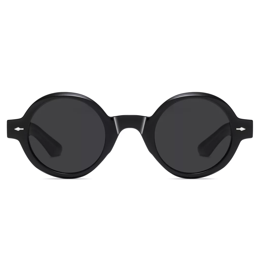 عینک آفتابی گرد پلاریزه آلبرت وگ مدل S31108C1 Acetate Avantgarde Visionary