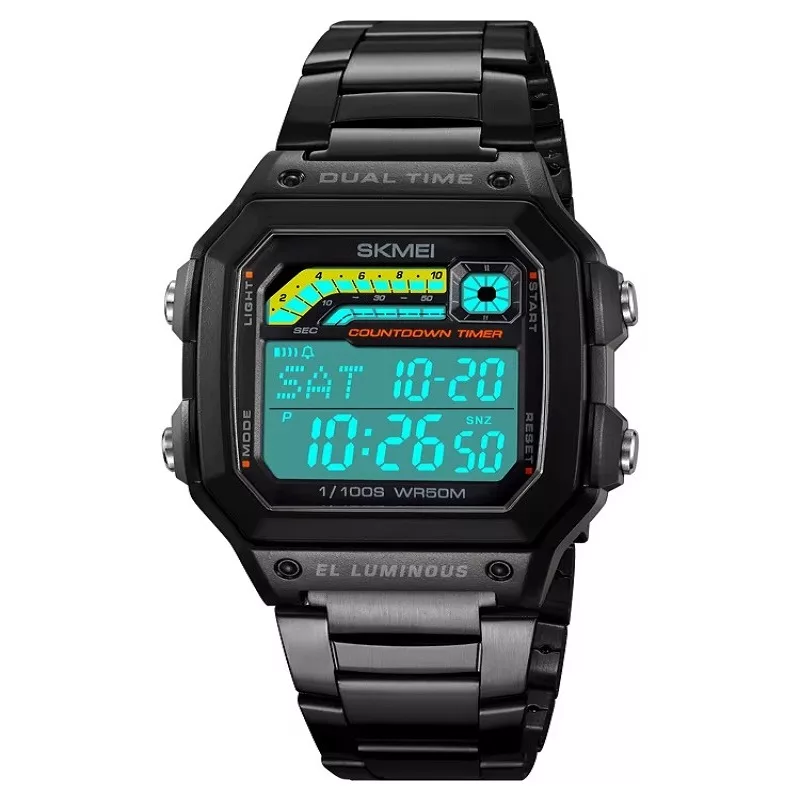 ساعت مچی دیجیتال اسکمی مدل 2307BKBK