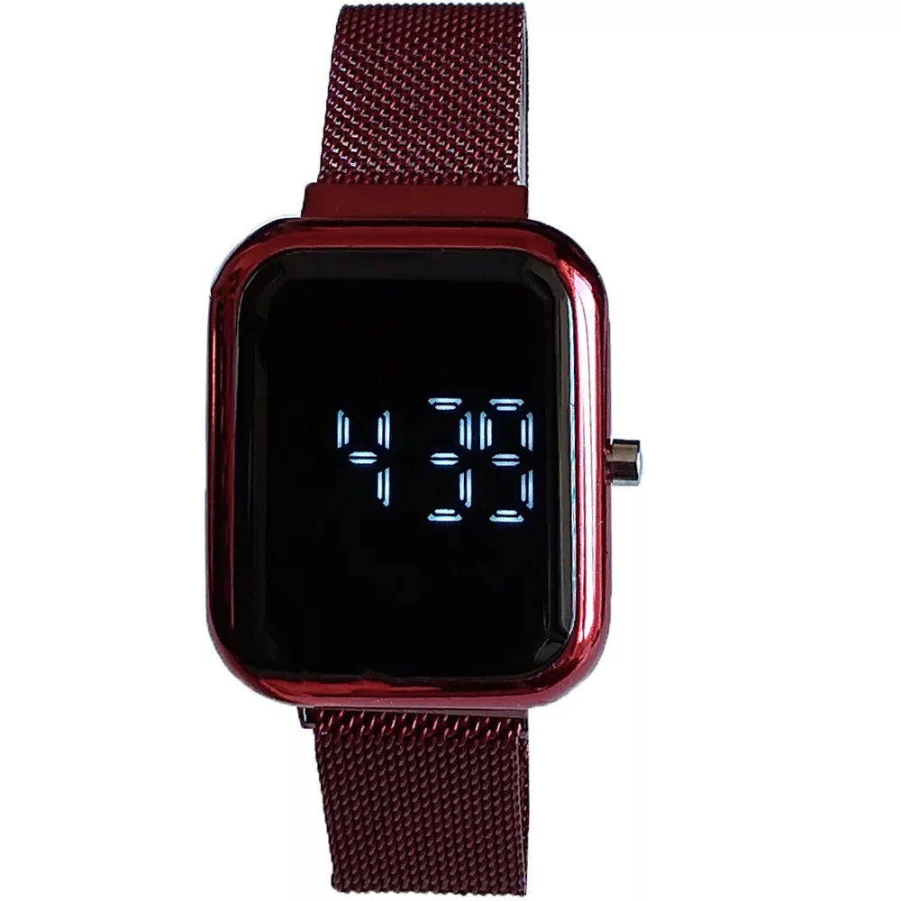 ساعت مچی دیجیتال مدل LED دکمه ای کد 120