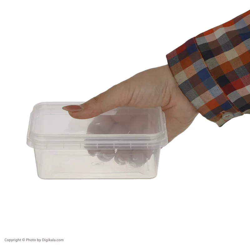 ظرف نگهدارنده مدل Extra بسته 25 عددی