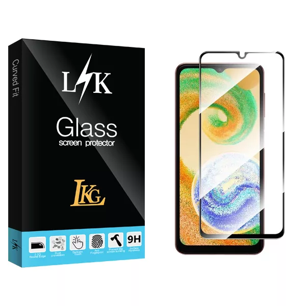 محافظ صفحه نمایش شیشه ای ال کا جی مدل LK مناسب برای گوشی موبایل سامسونگ Galaxy A04