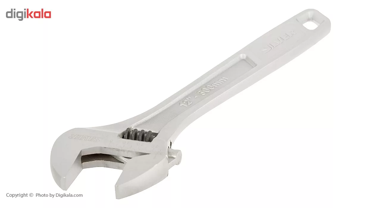 آچار فرانسه سیلور مدل GTH08A10 سایز 12 اینچ