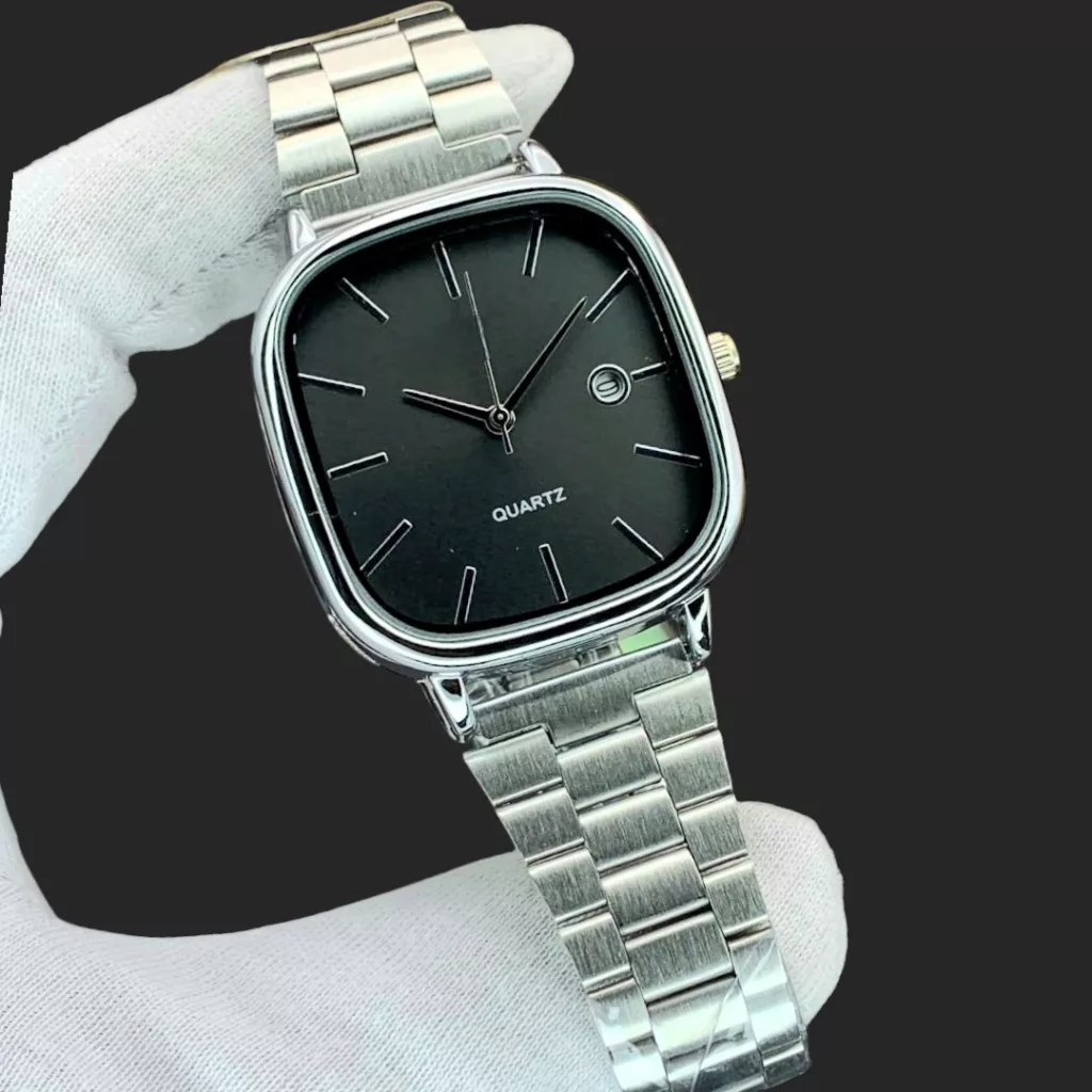 ساعت مچی عقربه‌ای مردانه کوارتز مدل تک موتوره کلاسیک کد SR.BK