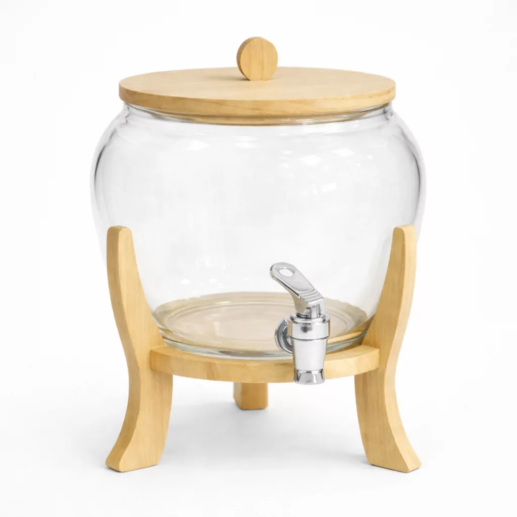 کلمن مدل شیشه‌ای اولگا گنجایش 4 لیتر