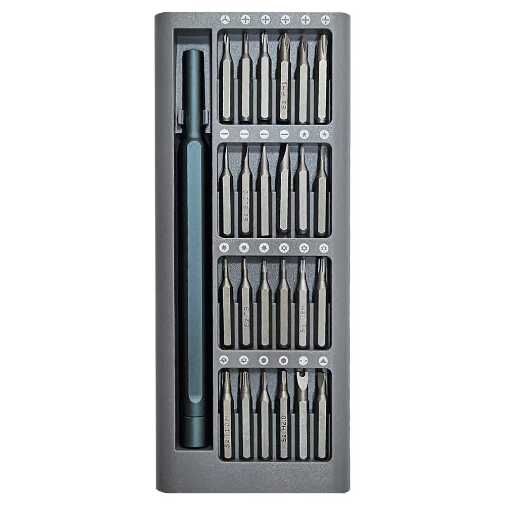 پیچ گوشتی ارلدام مدل ET-T01 S2 بسته 24 عددی