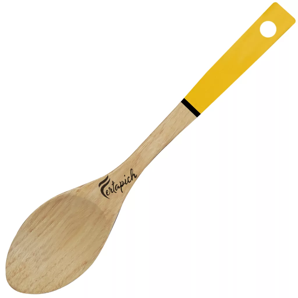 سرویس کفگیر و ملاقه 4 پارچه فرتاپیچ مدل چوبی کد 060