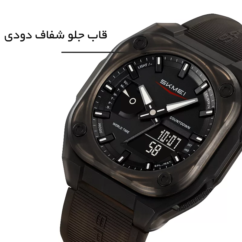 ساعت مچی عقربه‌ای کوارتز مردانه اسکمی مدل 2328 TRBK