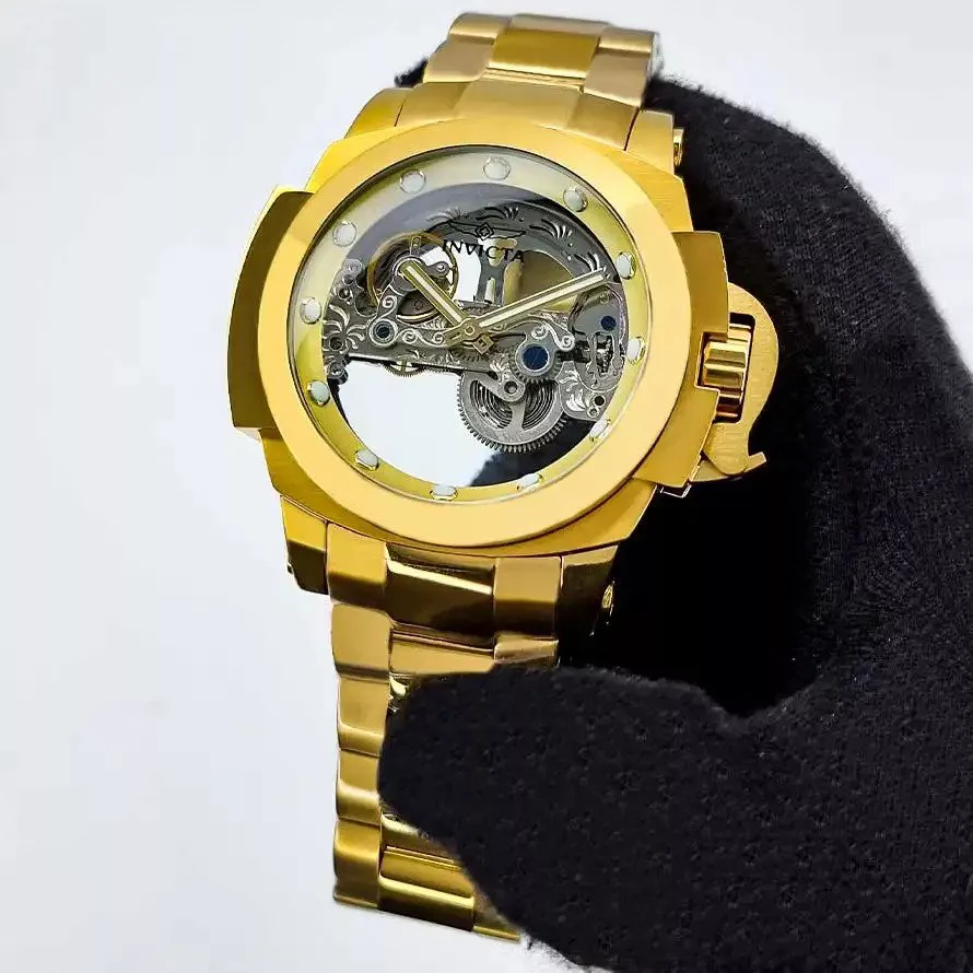 ساعت مچی عقربه‌ای مردانه اینویکتا مدل  Invicta Automatico Ghost Reserve