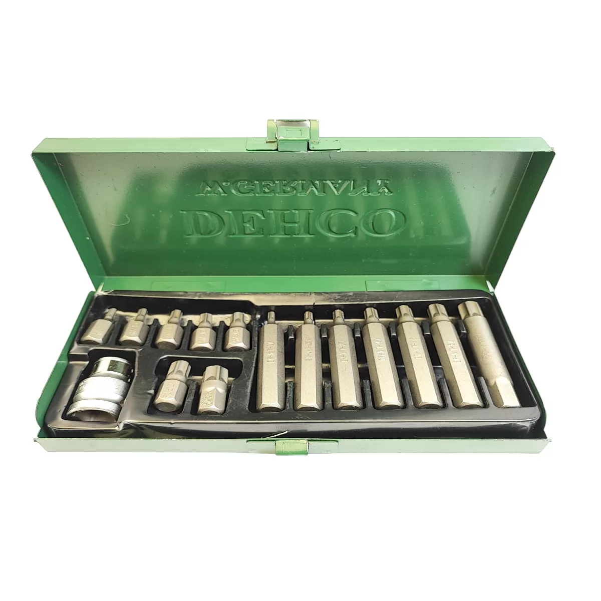 آچار بکس ستاره ای دهکو  مدل 15-TLG مجموعه 15 عددی