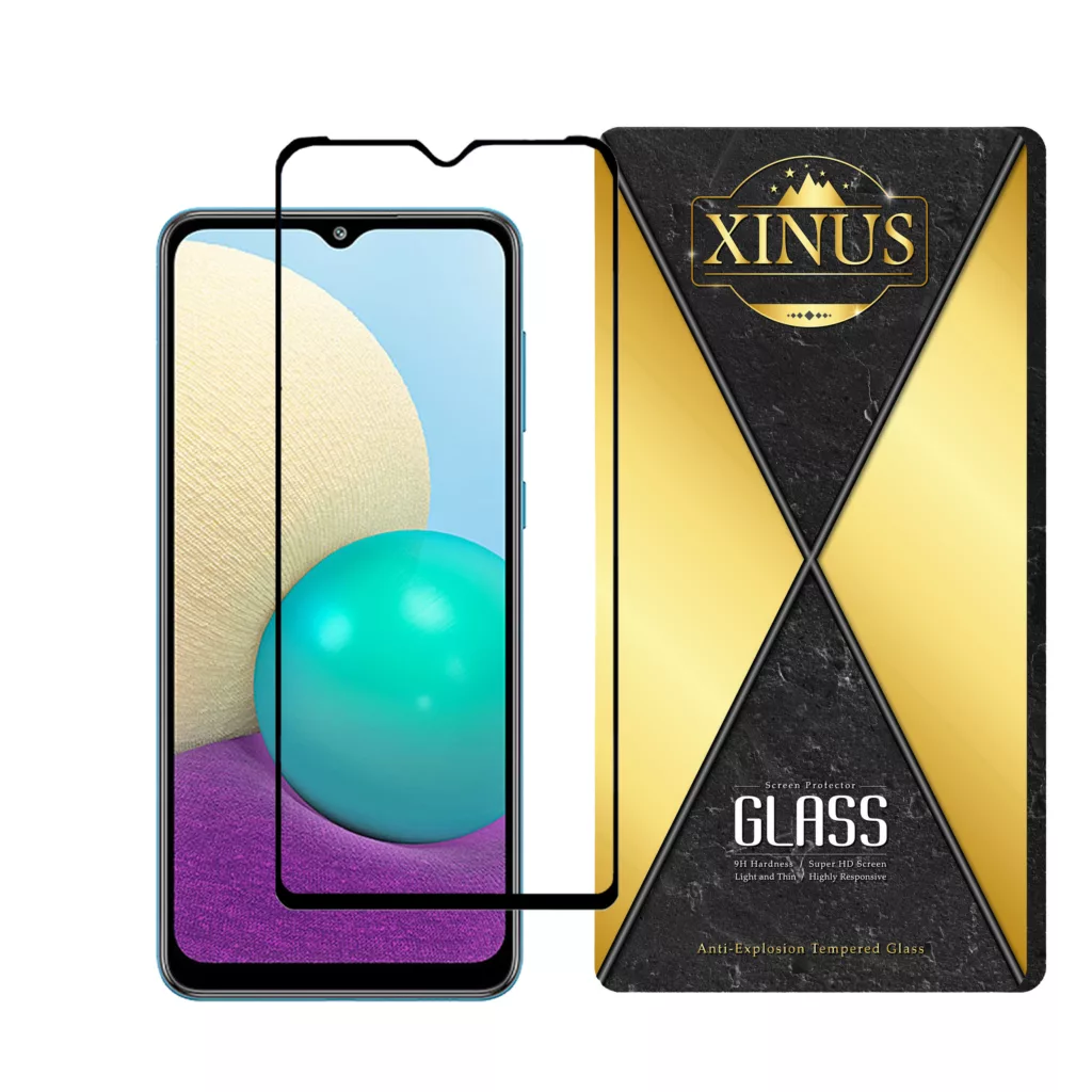 محافظ صفحه نمایش سرامیکی ژینوس مدل CERAMX مناسب برای گوشی موبایل سامسونگ Galaxy A02