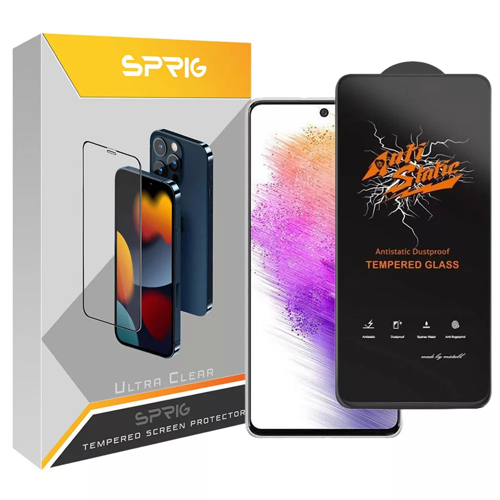 محافظ صفحه نمایش آنتی استاتیک اسپریگ مدل ANTIS مناسب برای گوشی موبایل سامسونگ Galaxy S20 FE / A51 / A52 5G / A52s 5G