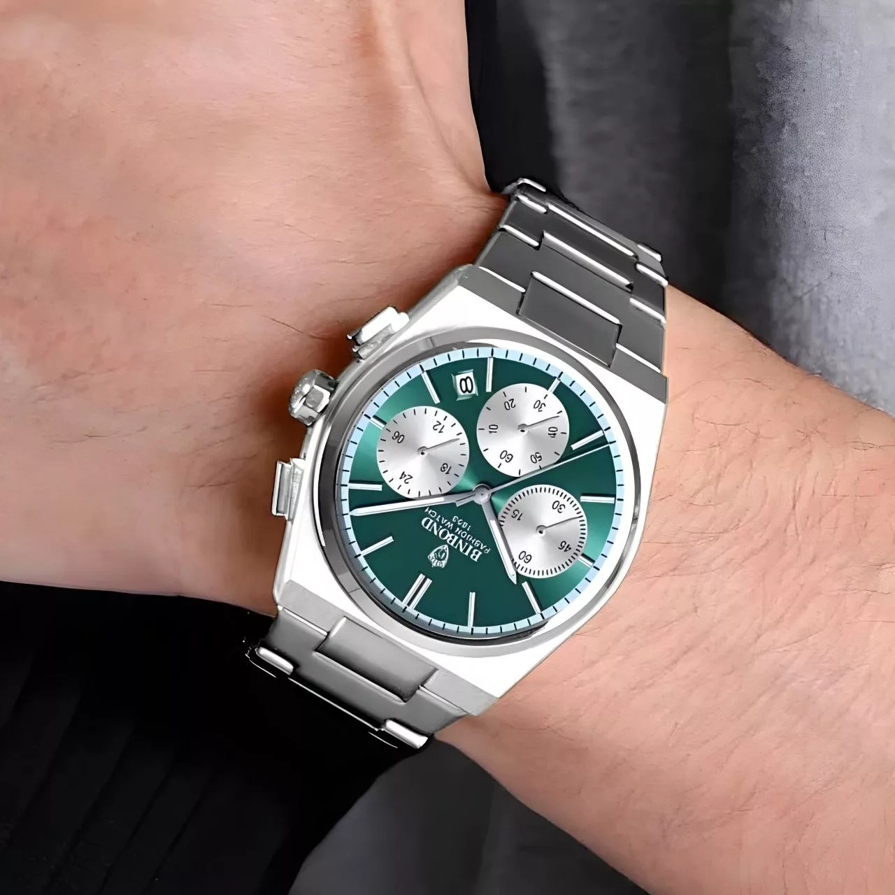 ساعت مچی عقربه‌ای کوارتز مردانه بین باند مدل سه موتور فعال کورنوگراف 1853 کد G_n3