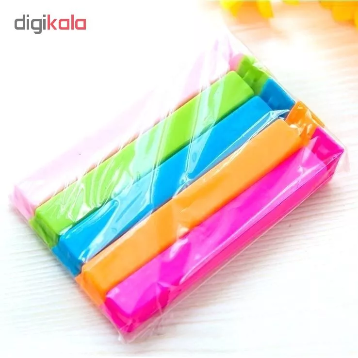 گیره کیسه مدل Bevara2 مجموعه 5 عددی