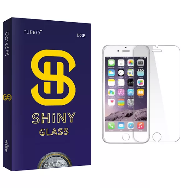 محافظ صفحه نمایش آتوچبو مدل Shiny Glass مناسب برای گوشی موبایل اپل iphone 5/SE/5S