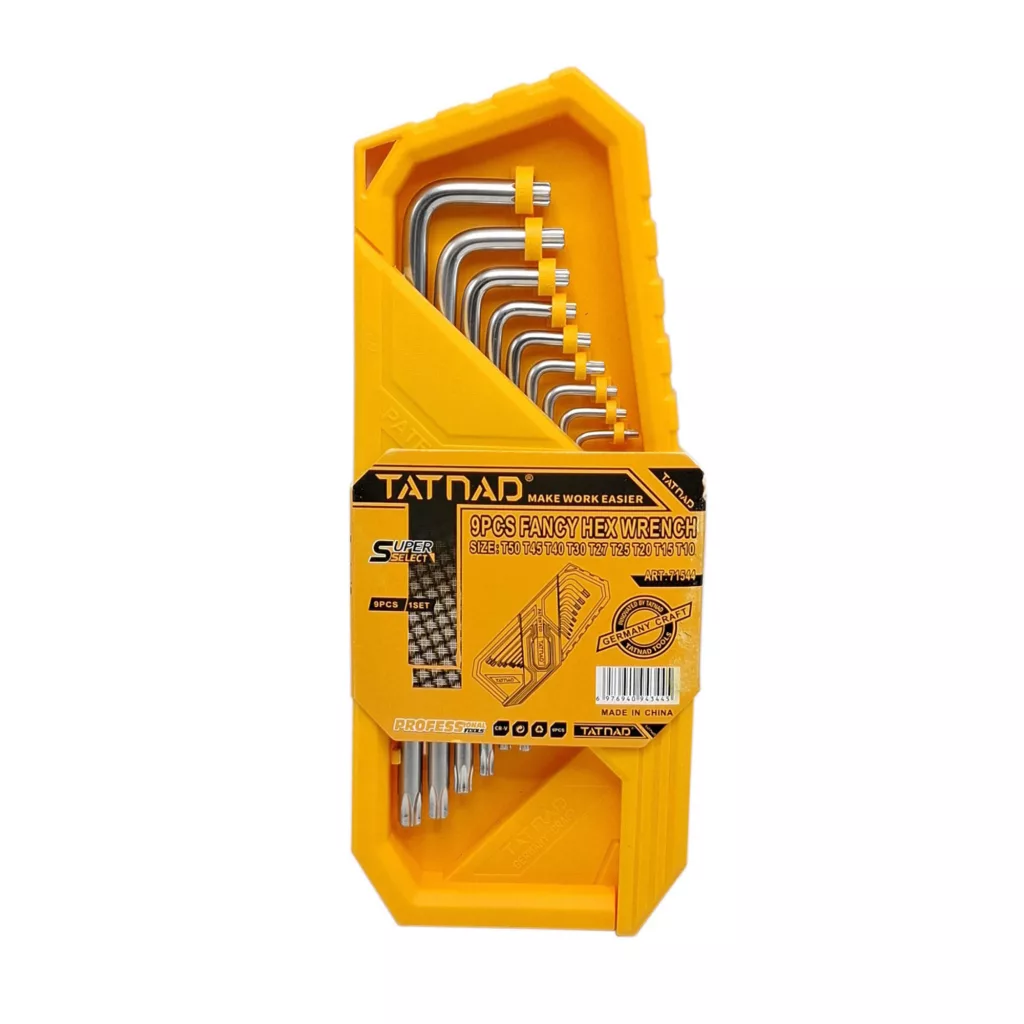 آچار آلن ستاره ای تاتند مدل ART :71544 مجموعه 9 عددی