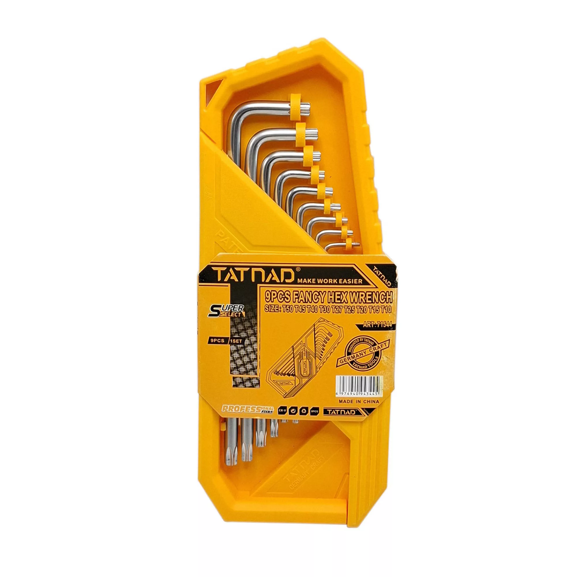 آچار آلن ستاره ای تاتند مدل ART :71544 مجموعه 9 عددی