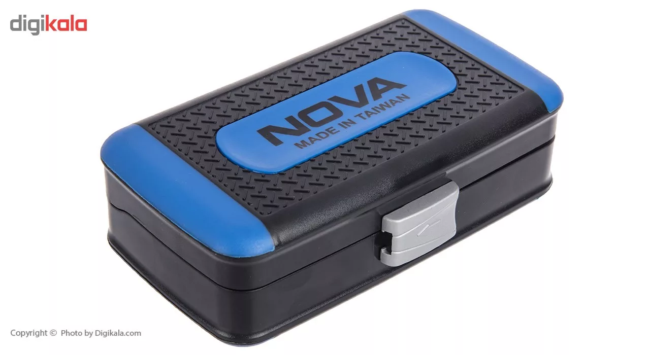 مجموعه 38 عددی سری بکس و پیچ گوشتی نووا مدل NTS7303