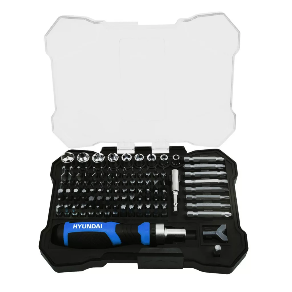 سر پیچگوشتی هیوندای مدل HC-105B مجموعه‌ی 105 عددی