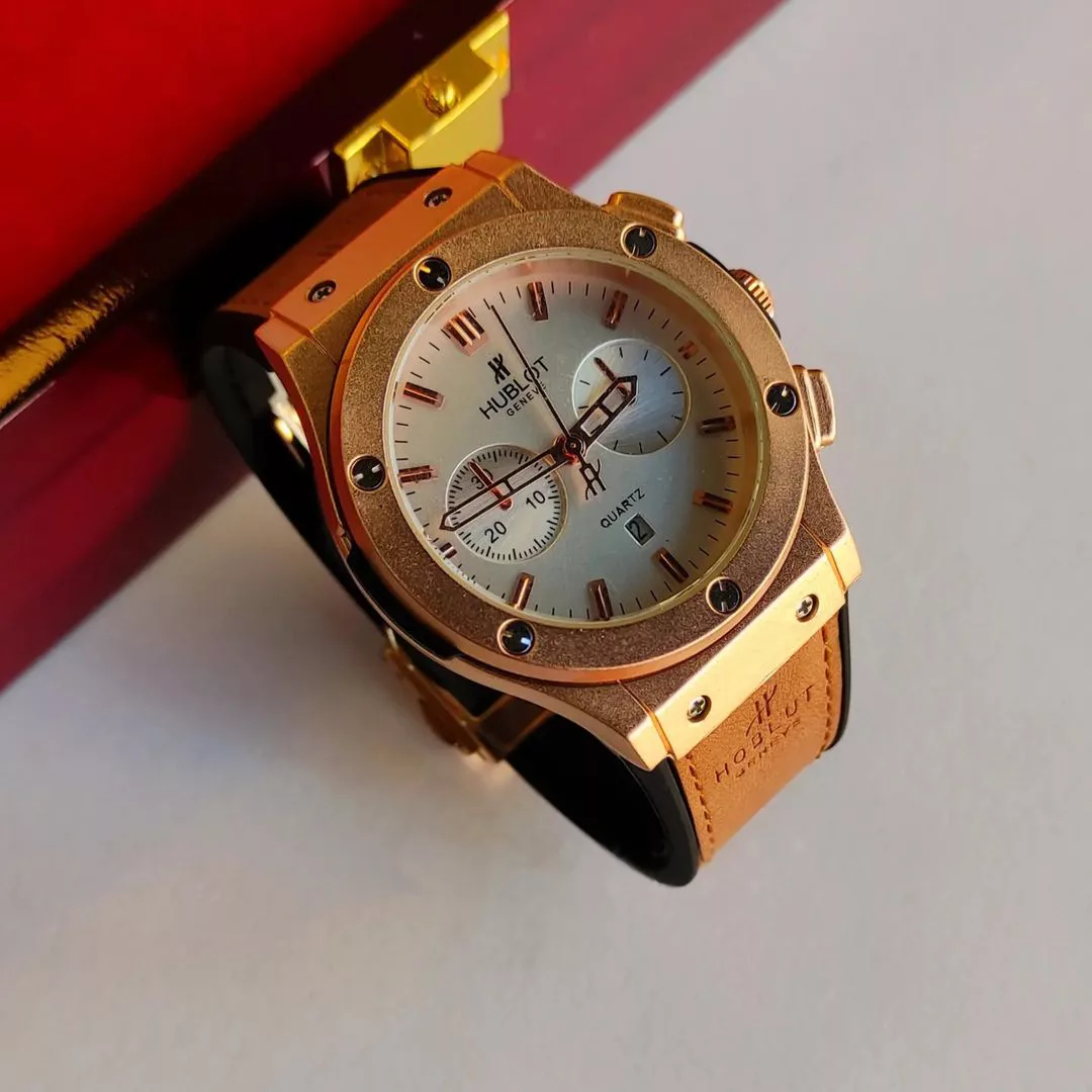 ساعت مچی عقربه‌ای مردانه مدل بیگ بنگ کد BRW