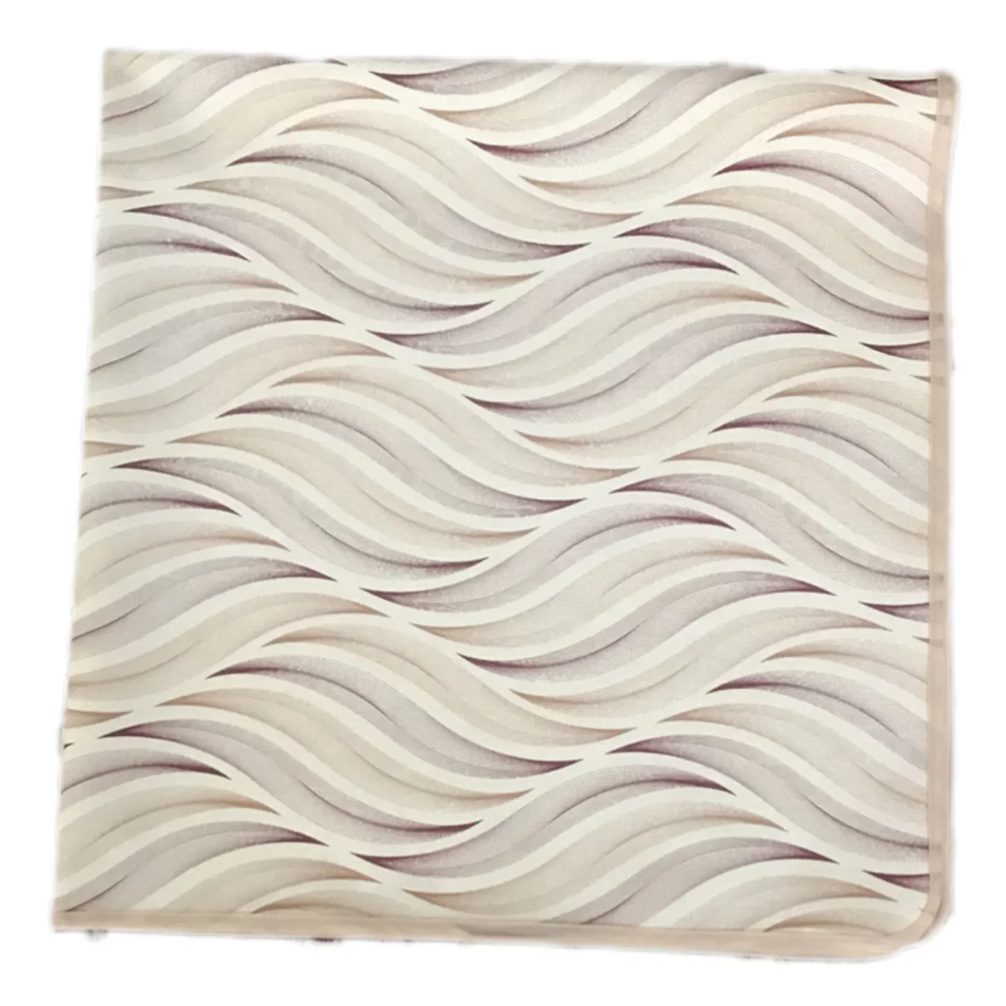 سفره 4 نفره مدل لایت طرح پشت نخی سایز 100×100 سانتی متر کد 04