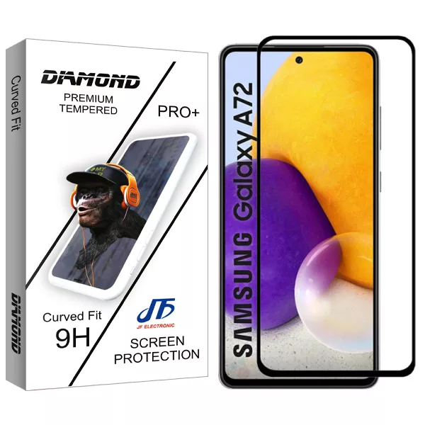 محافظ صفحه نمایش سرامیکی جی اف مدل Diamond glass مناسب برای گوشی موبایل سامسونگ Galaxy A72