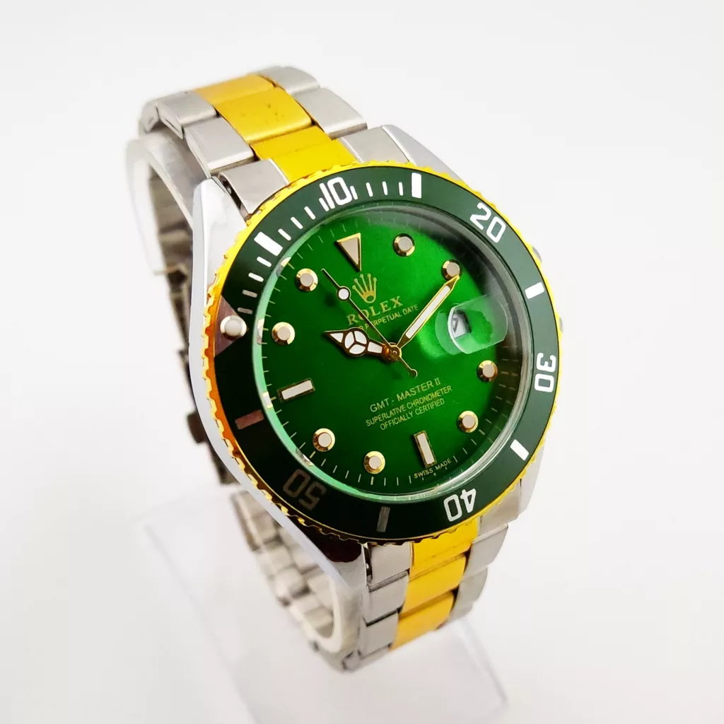 ساعت مچی عقربه‌ای مردانه مدل سابمارینر دیت جاست تقویمدار کد RLX-BL