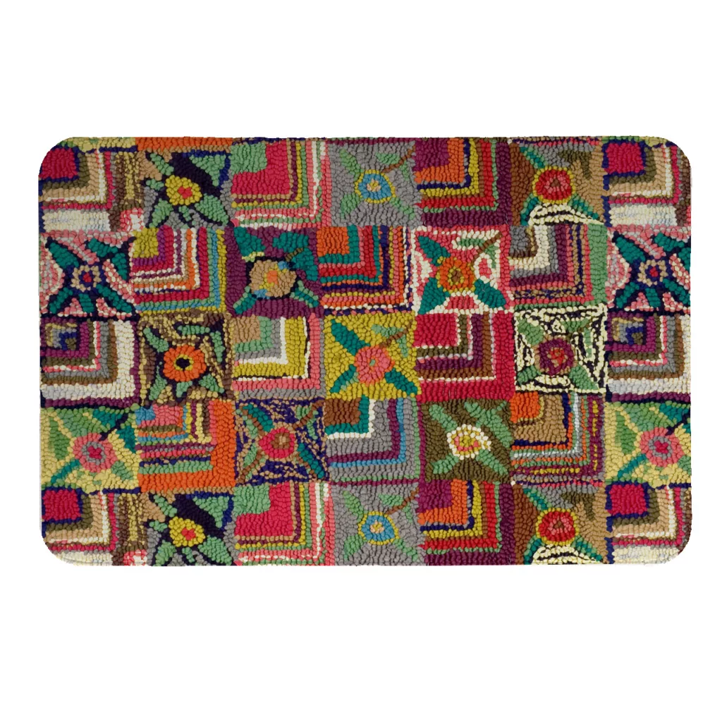 پادری طرح چهارخونه کد 5233 سایز 80 × 50 سانتی‌متر